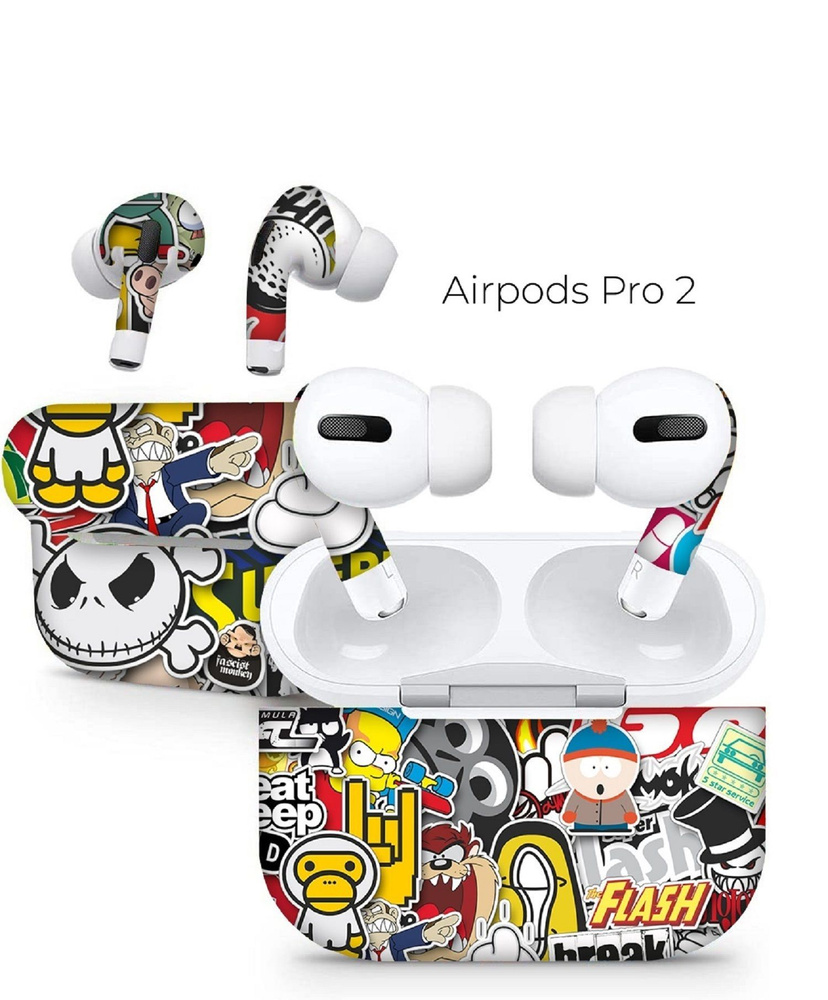 Защитная гидрогелевая пленка для Applee AirPods Pro 2 для кейса Ультратонкий чехол для беспроводных наушников #1