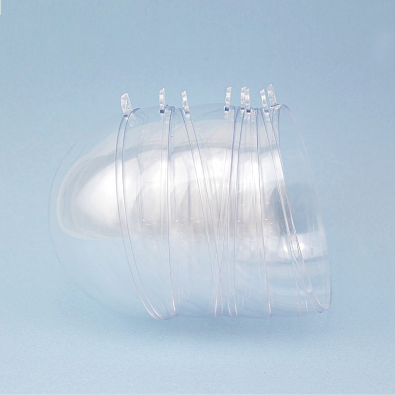 Прозрачный шар (2 половинки), 10 см, 1 шт. #1