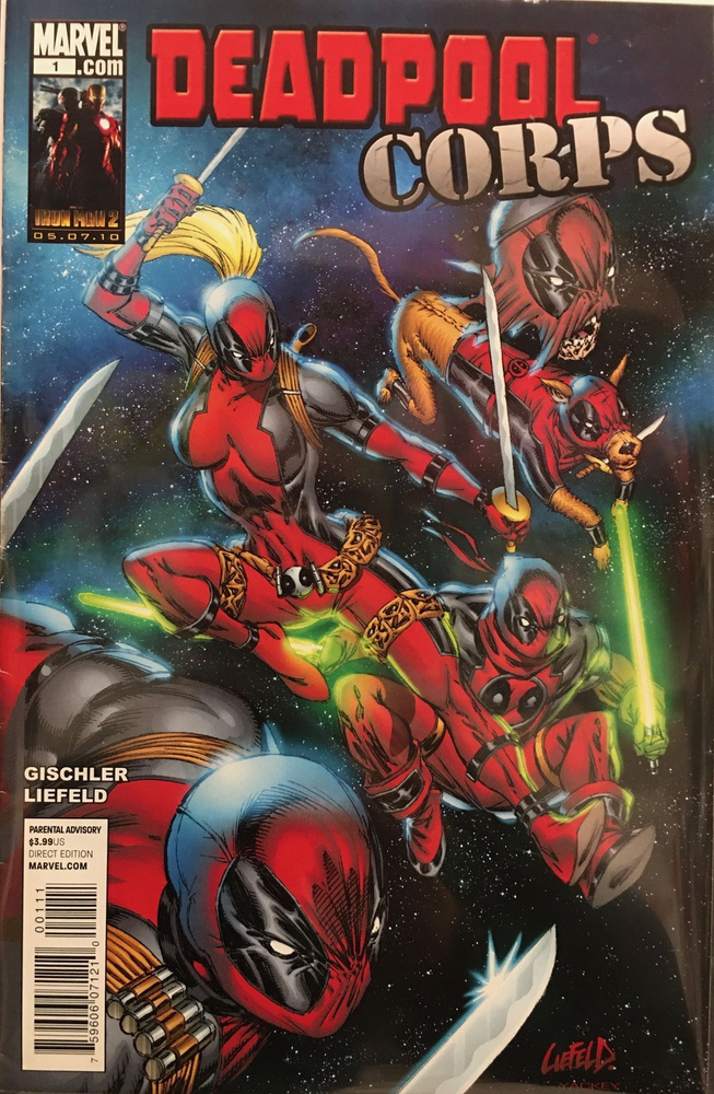Deadpool Corps #1 Marvel Comics. Официальный комикс на английском языке.  #1