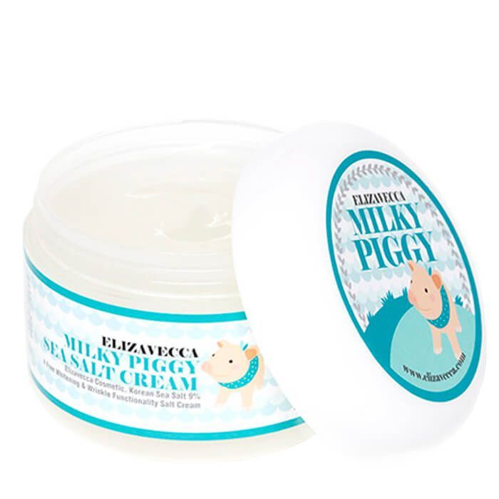 Крем для лица увлажняющий с морской солью Elizavecca Milky Piggy Sea Salt Cream, 100 гр  #1