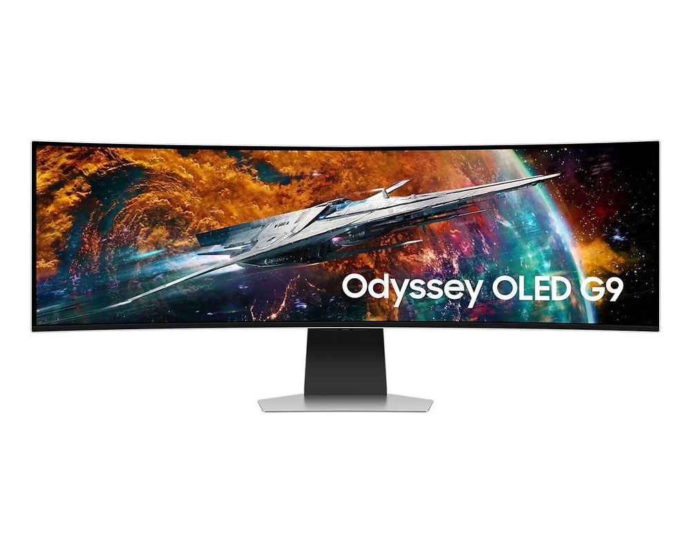 Samsung 49" Монитор Игровой Odyssey Oled G9 S49CG930SI, серебристый #1