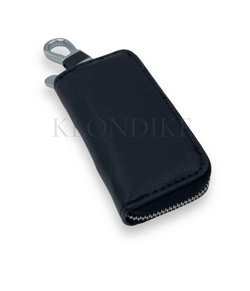 Ключница, брелок, чехол - УНИВЕРСАЛ (Без лого) металл, кожа, для ключей и автомобиля  #1