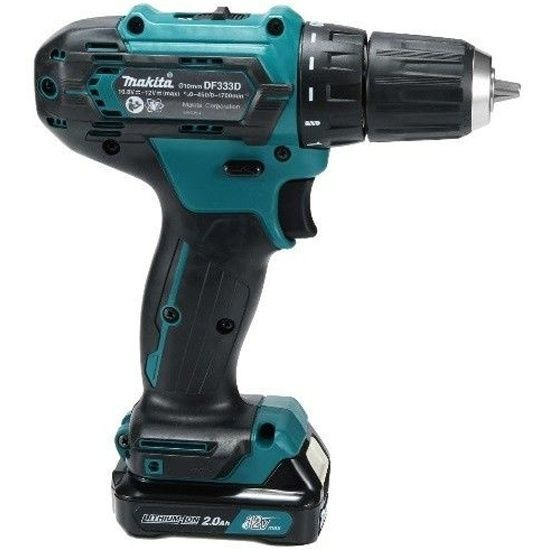 Дрель-шуруповерт аккумуляторная Makita DF333DWAE #1