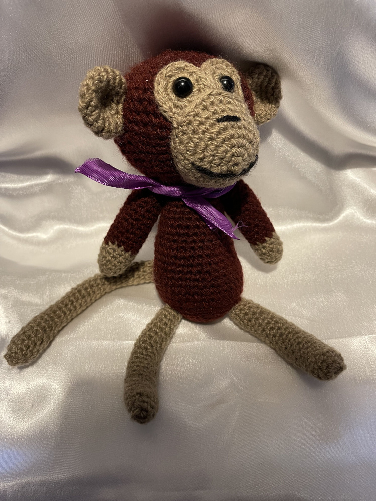 Вязанная обезьянка - купить с доставкой по выгодным ценам в интернет ...