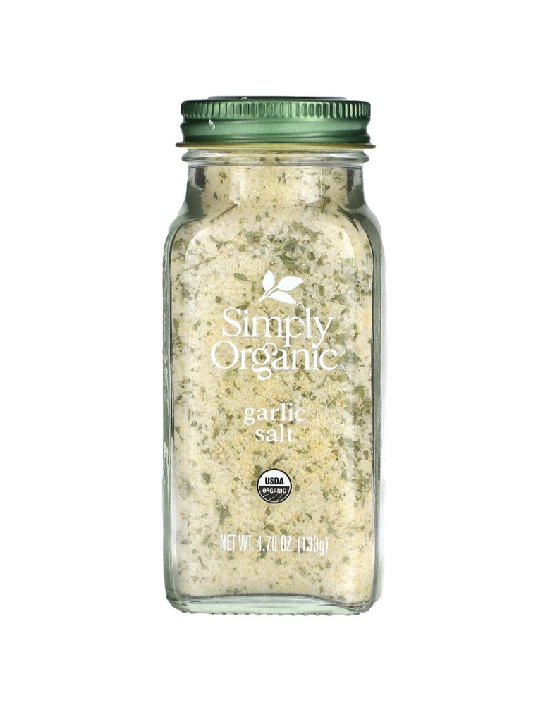 Чесночная соль Simply Organic, Garlic Salt, 133 г #1