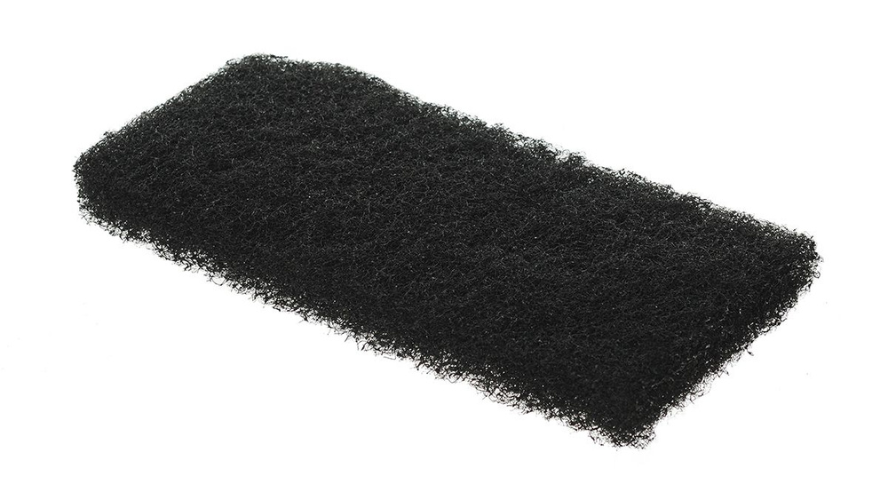 Пад абразивный для скурблока черный, 25х12 см, 5 штук в упаковке  #1