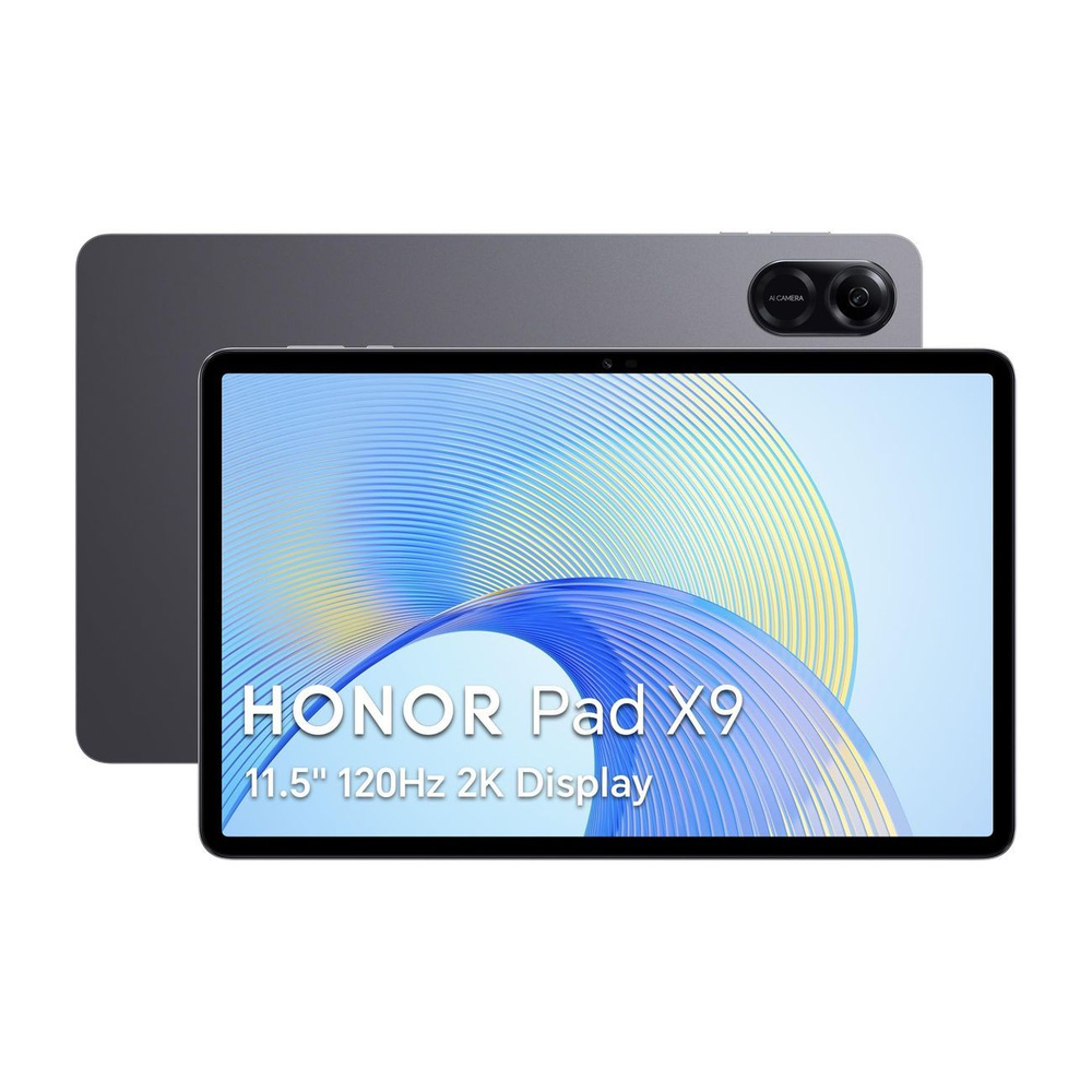 Honor Планшет Pad X9 4/128GB LTE Gray +клавиатура 5301AGTR, 11.5" 4 ГБ/128 ГБ, серый  #1