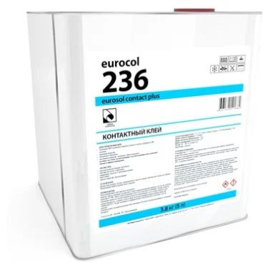 Клей Forbo 236 Eurocol Contact Plus 3,8 кг контактный #1