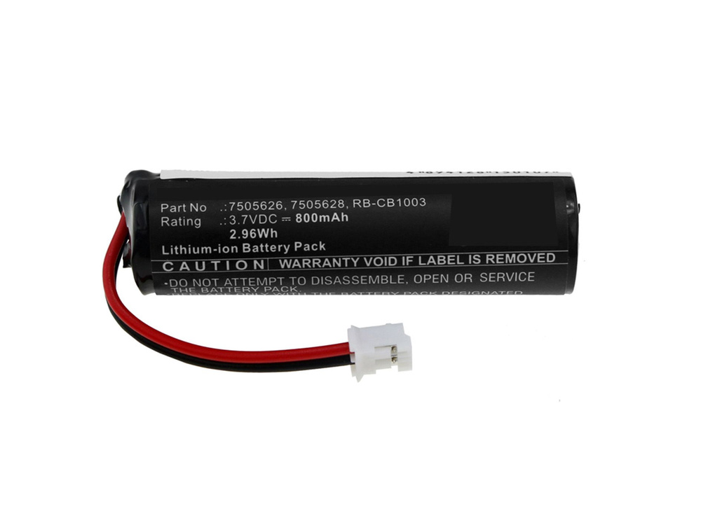 3.7V Сменная батарея для Morita 7505626, RBCB1003 Применять к