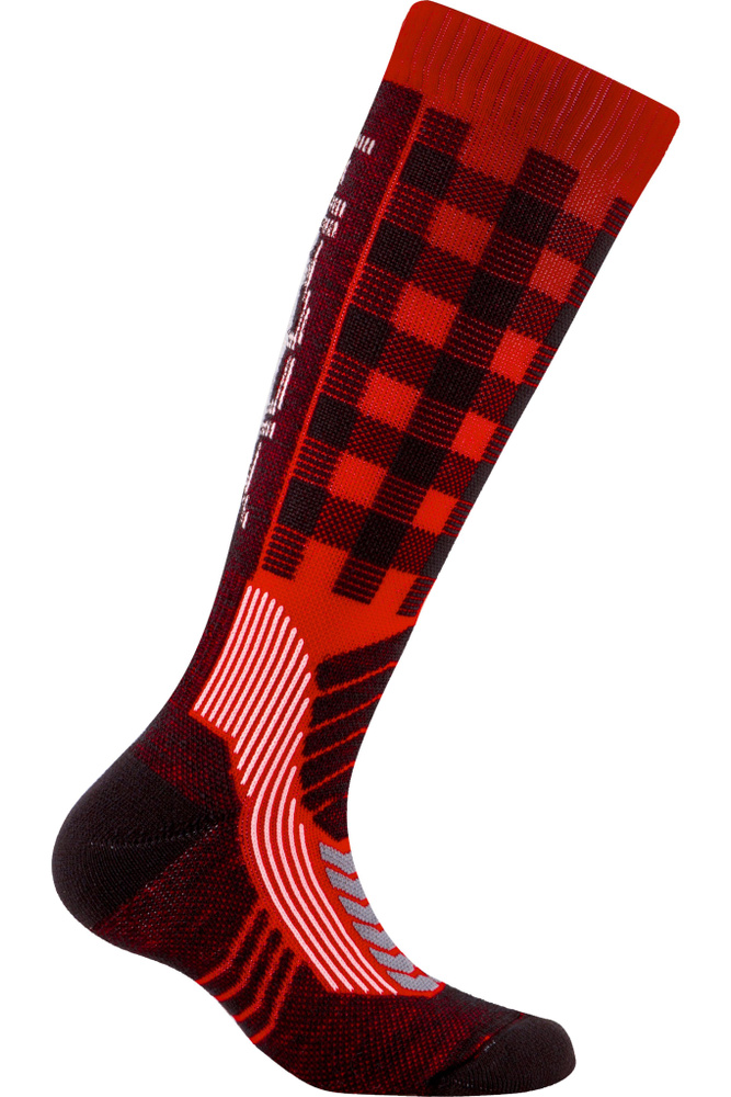 Носки Детские Accapi Snowboard Freestyle Jr Tartan R (Eur:27-30) #1