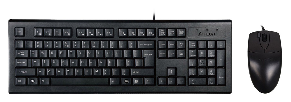 Комплект проводной клавиатура и мышь A4Tech KR-8520D #1