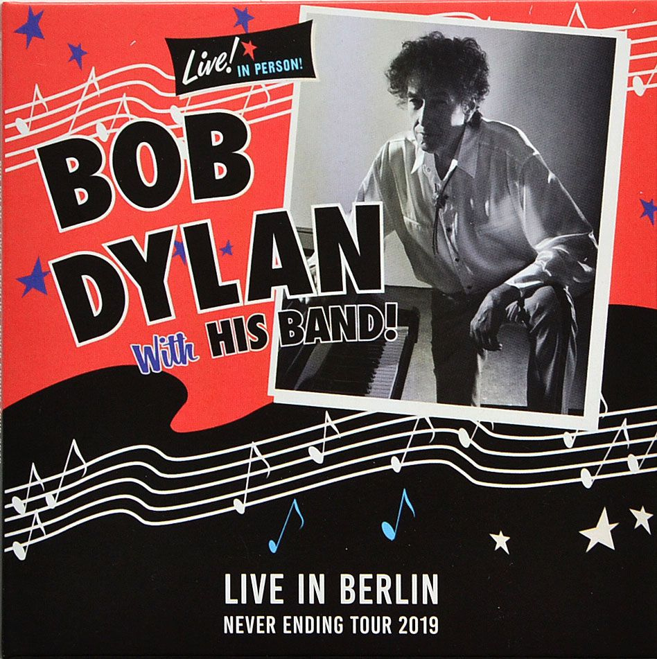 BOB DYLAN Live In Berlin 2019 NEVER ENDING TOUR 2CD set (компакт диск) #1