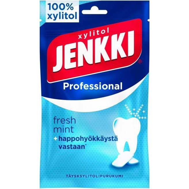 Жевательная резинка с свежей мятой Jenkki Professional 90 г #1