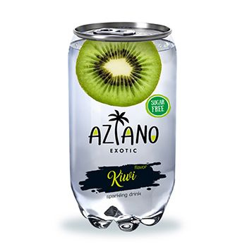 Напиток газированный Kiwi со вкусом киви, 0.35 л, Aziano, Россия 1шт  #1