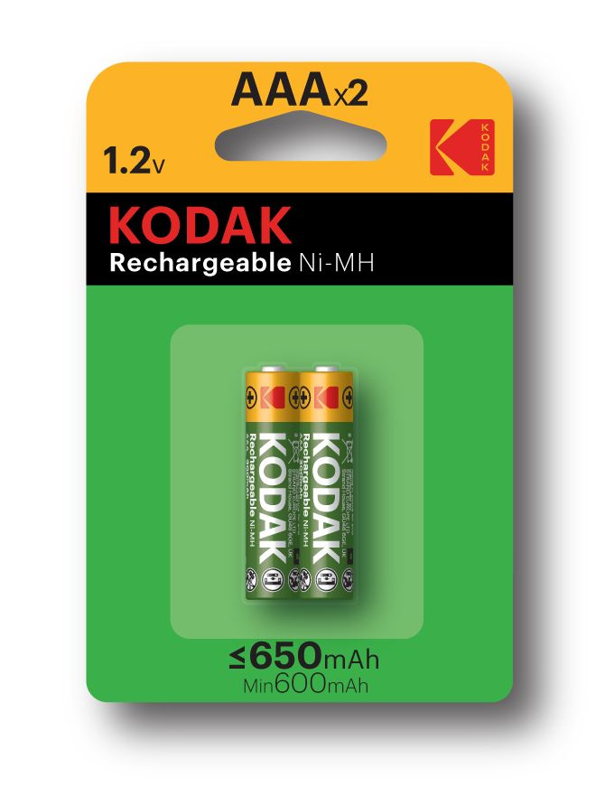 Kodak Аккумуляторная батарейка AAA, 600 мАч, 2 шт #1