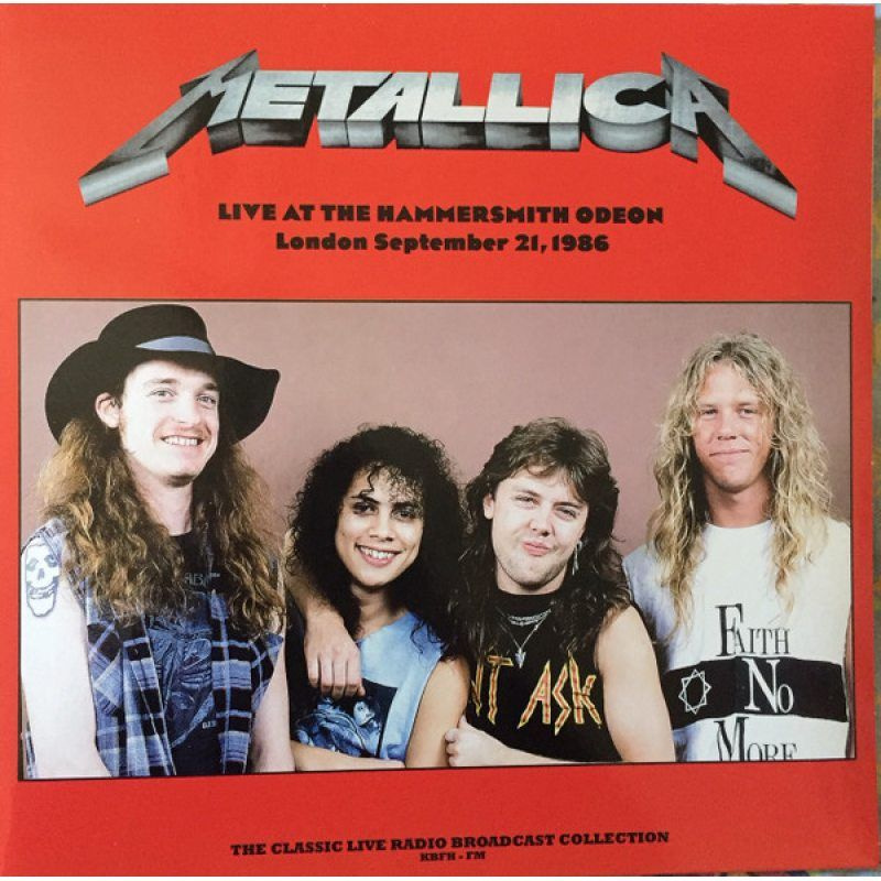 METALLICA - Live At The Hammersmith Odeon (London September 21, 1986) (LP,180 Gram, Red Vinyl) Виниловая #1