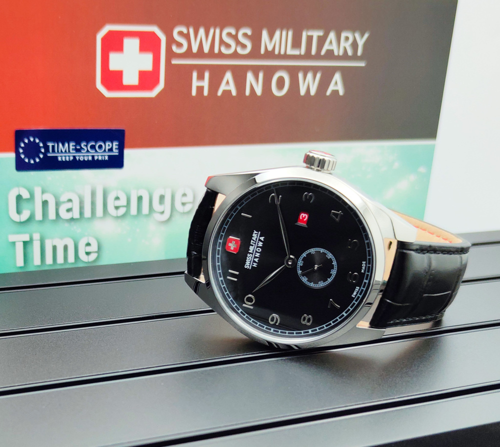 Часы наручные мужские Swiss Military Hanowa Lynx SMWGB0000703. Кварцевые часы для мужчин производства #1