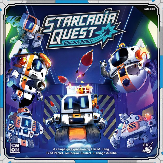 Дополнение к настольной игре Starcadia Quest: Build-A-Robot Expansion на английском языке  #1