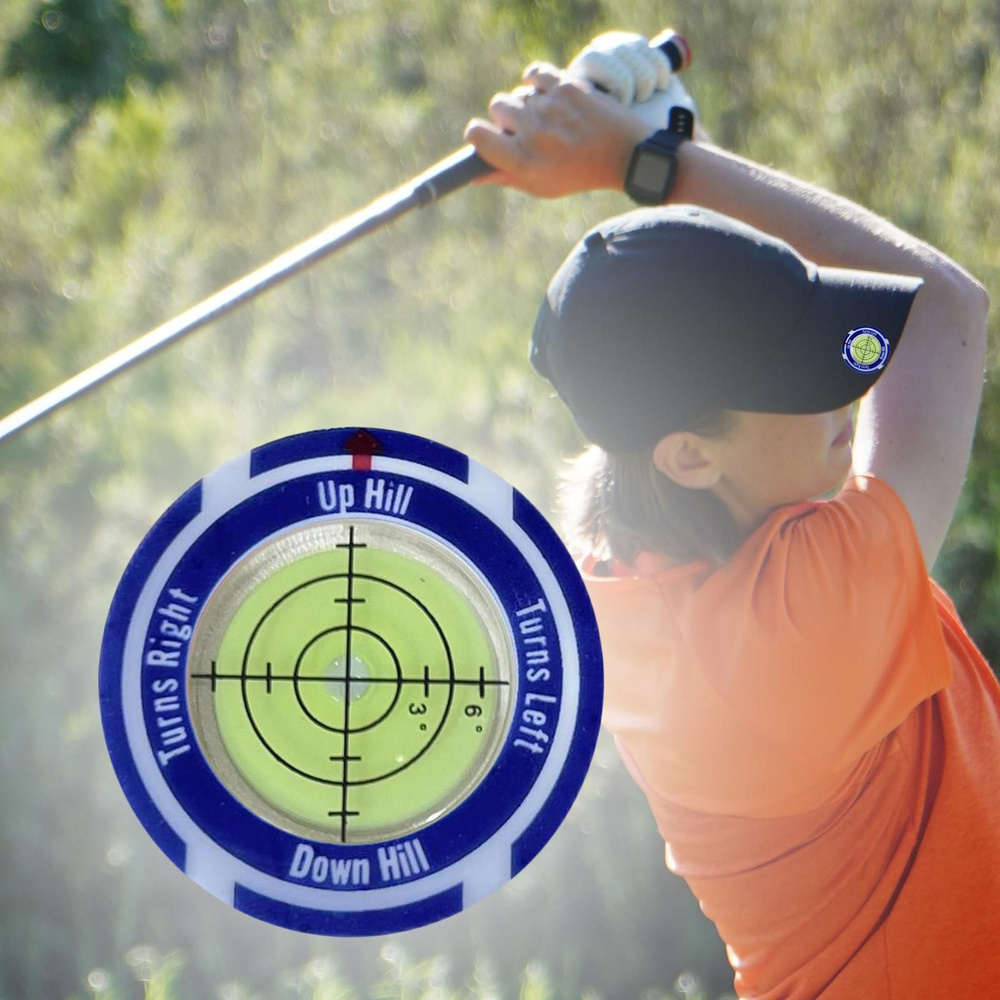 Держатель маркера для мяча для гольфа 4смx4смx0,5см - купить с ...