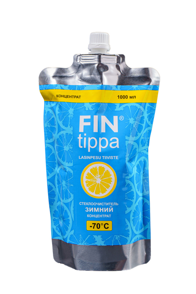 Fin Tippa Жидкость стеклоомывателя Концентрат до -70°C, 1 л, 1 шт.  #1