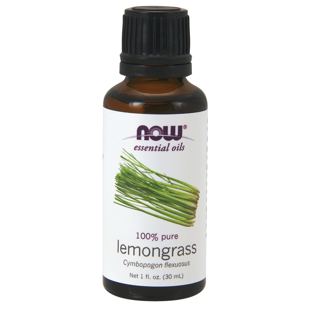 Now Foods, Lemongrass Oil, эфирное масло, лемонграсс, 30 мл #1