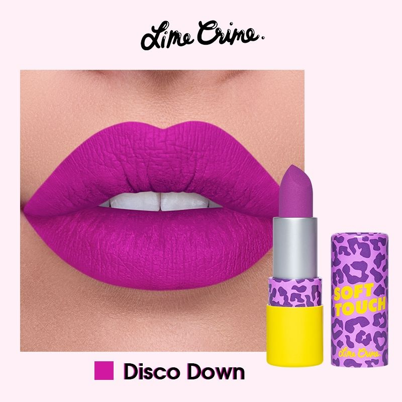 Lime Crime, помада для губ, тон Disco Down #1