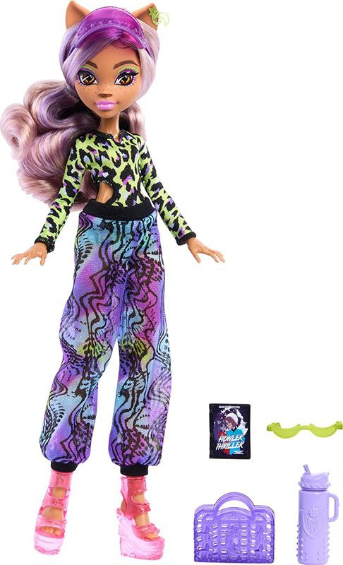 Пляжная кукла Клодин Вульф с острова Адисе Monster High Clawdeen Wolf  #1