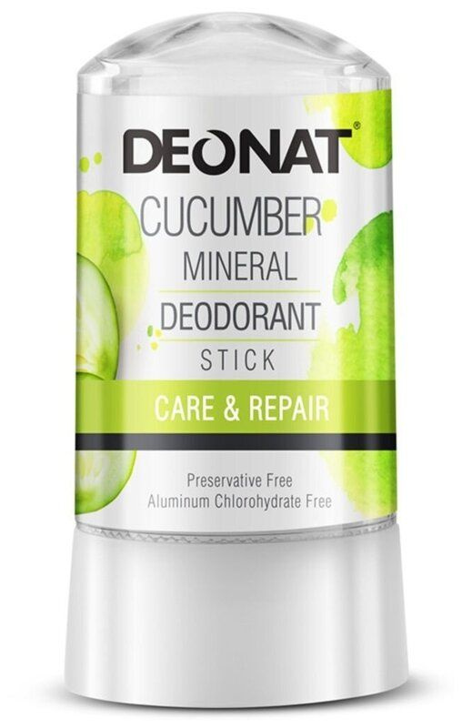 Дезодорант-Кристалл "ДеоНат"с экстрактом огурца, стик, 60 гр.  #1