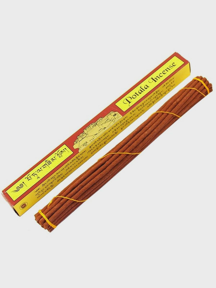 Благовония тибетские безосновные Потала Potala Incense 20 шт., Сандаловый дом  #1