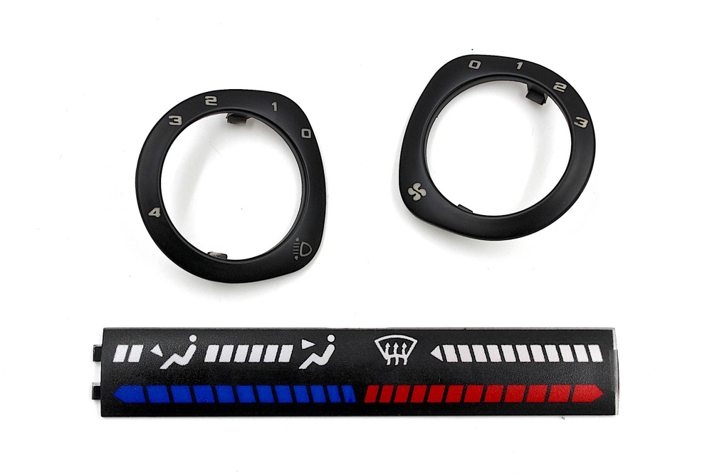 Шкалы-символы отопителя и корректора фар панели приборов ВАЗ 2113 2114 ...