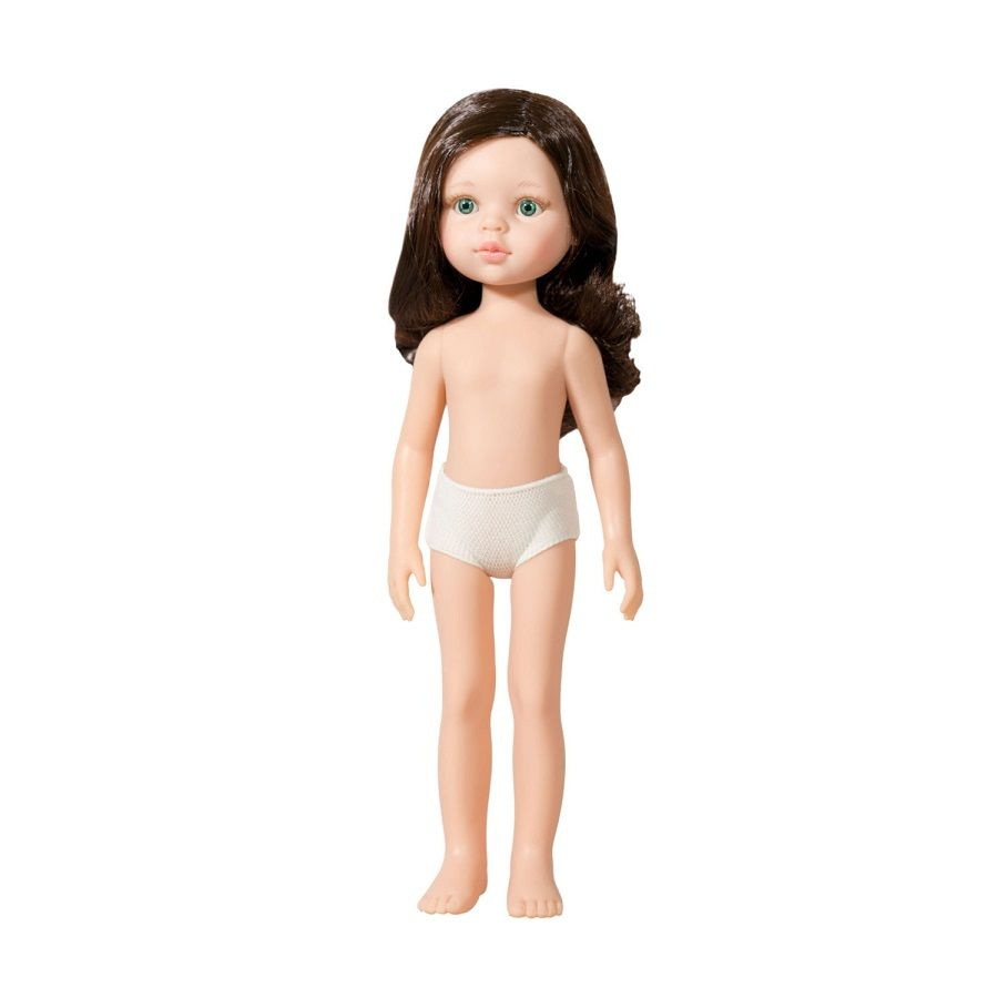 Paola Reina Кукла Кэрол без одежды, арт. 14779 шатенка с зелеными глазами  #1