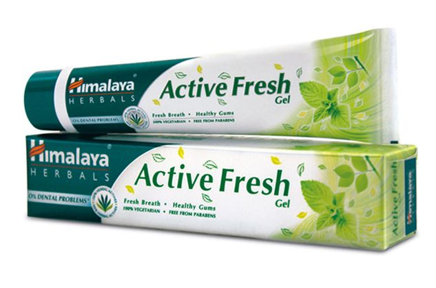 Зубная паста-гель Активная Свежесть Хималая (Active Fresh Himalaya), 80 грамм  #1