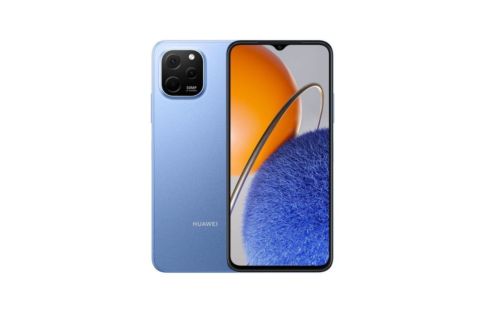 HUAWEI Смартфон Nova Y61 4/128 ГБ, синий #1