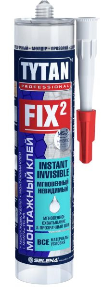 Монтажный клей Tytan Professional Fix Instant Invisible (мгновенный и невидимый) прозрачный 290мл  #1