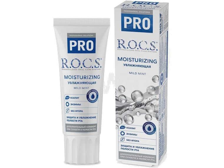 зубная паста R.O.C.S. PRO Moisturizing #1