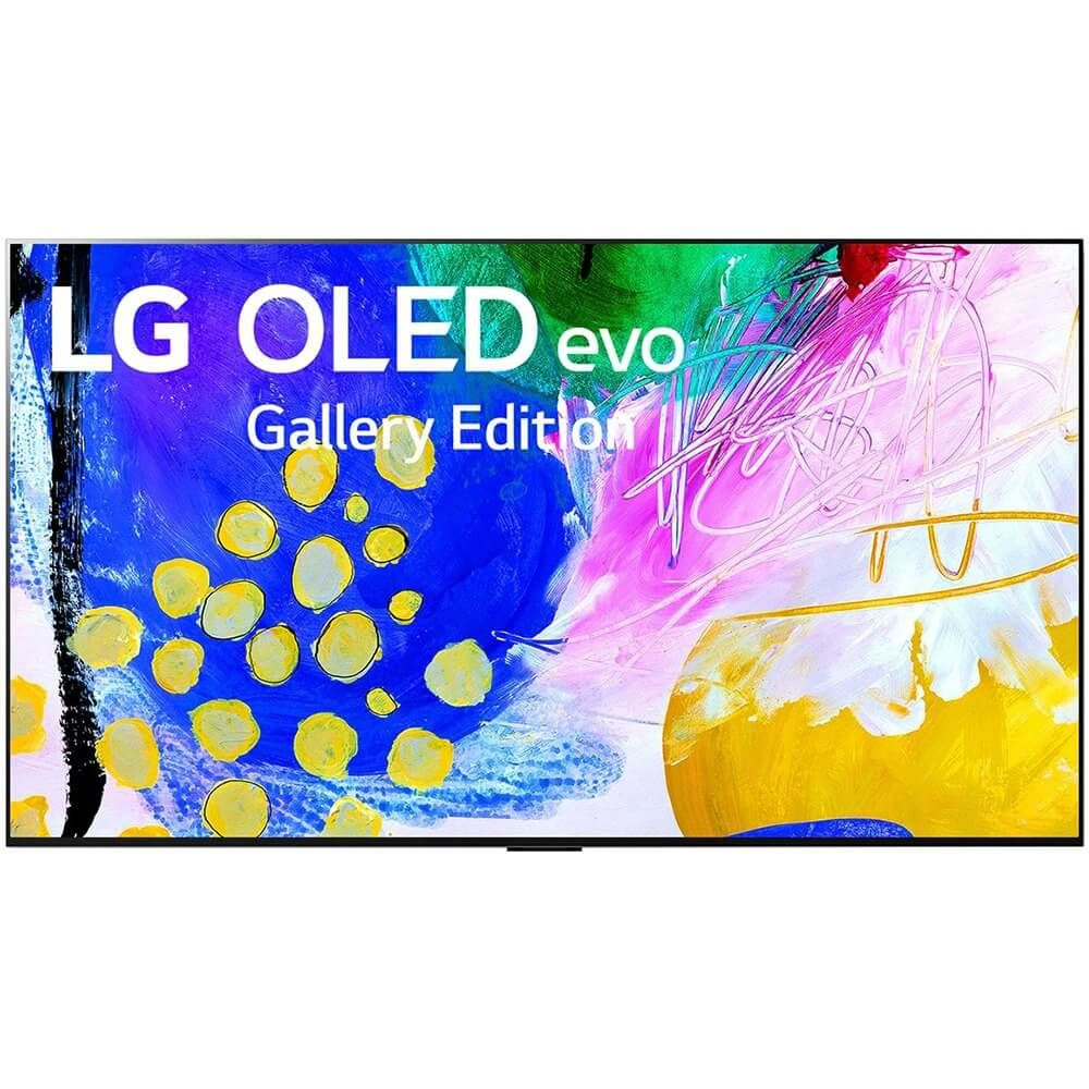 LG Телевизор OLED evo | Gallery Edition OLED55G2RLA.ARU(2023) Ростест; 55" 4K UHD, кремовый  #1