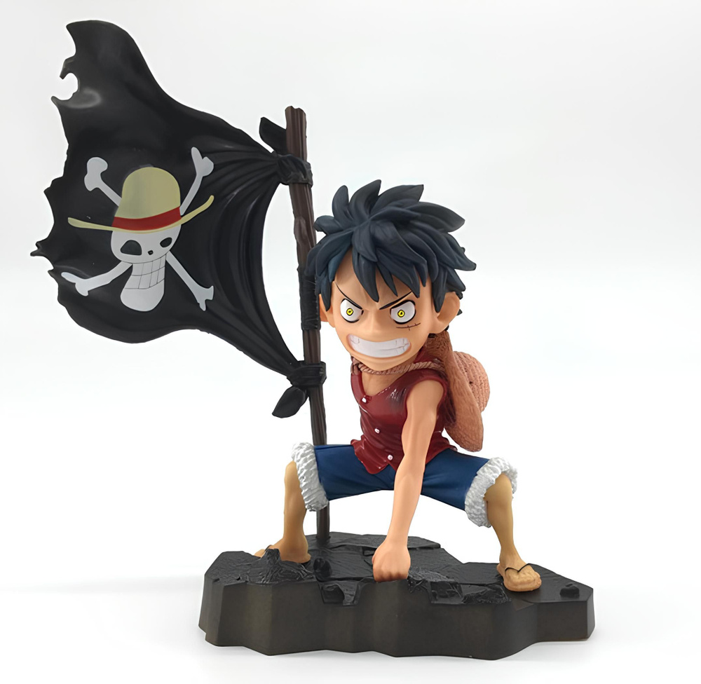 Фигурка Ван Пис Луффи / One Piece Luffy (18см, пакет) #1