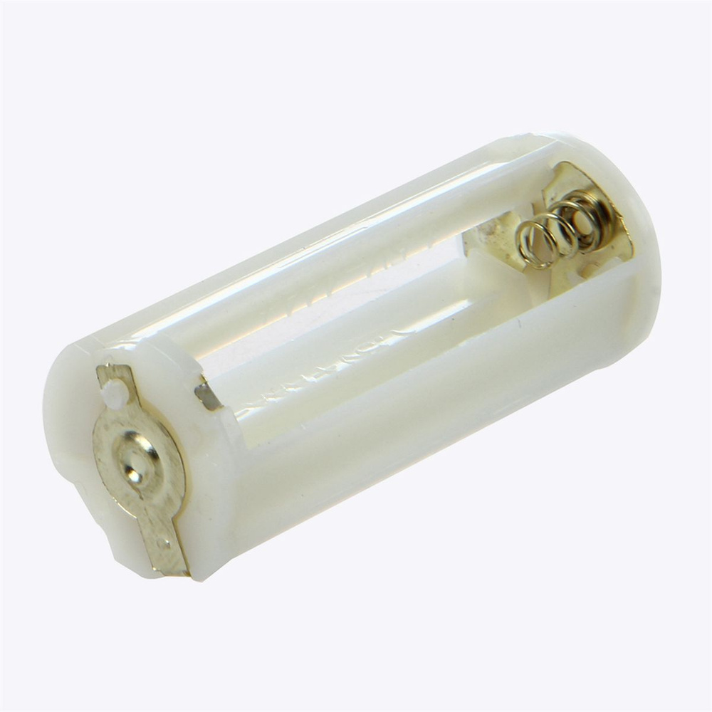 Цилиндрический фонарик пластиковый держатель для батареек типа ААА 3 шт ...