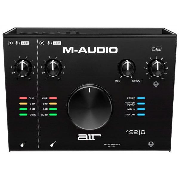 Аудиоинтерфейс M-Audio AIR 192/6, черный #1