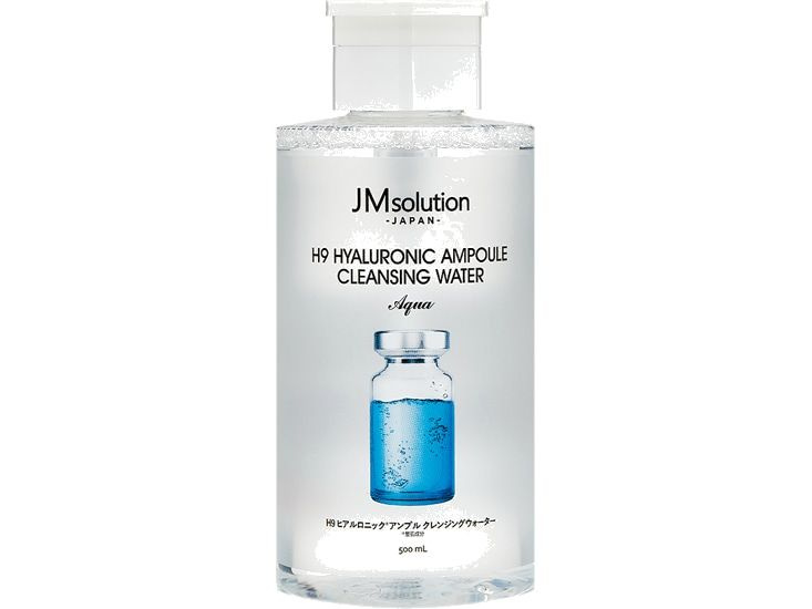 Мицеллярная вода для снятия макияжа JMsolution H9 HYALURONIC AMPOULE CLEANSING WATER AQUA  #1