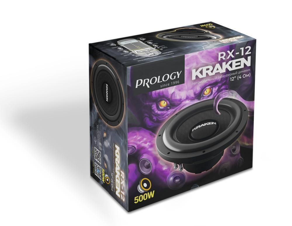 Колонка сабвуферная автомобильная PROLOGY PRRX12K 300мм 500Вт #1