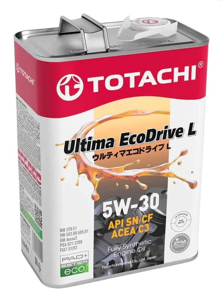 TOTACHI 5W-30 Масло моторное, Синтетическое, 4 л #1