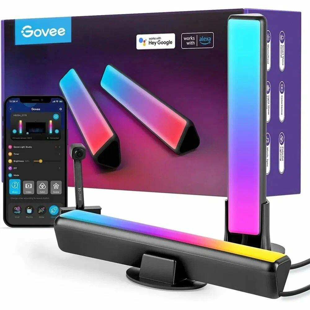 Govee Светодиодная панель  H6054 Flow Pro TV RGBICWW  #1