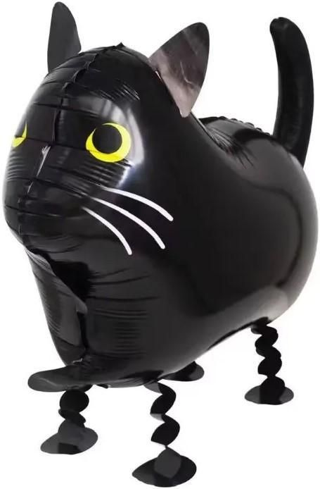 Воздушный шар, Весёлая затея, Кот черный #1