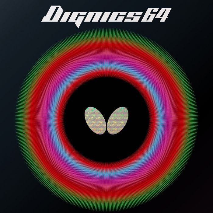 Накладка BUTTERFLY Dignics 64, черная, 1.9 #1