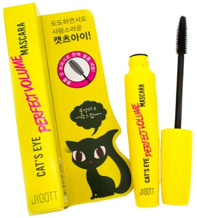 Jigott Тушь для придания объема Cat s Eye Perfect Volume Mascara #1