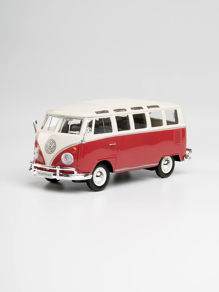 Игрушка детская машинка металлическая Volkswagen Van T1Samba 1:25 #1