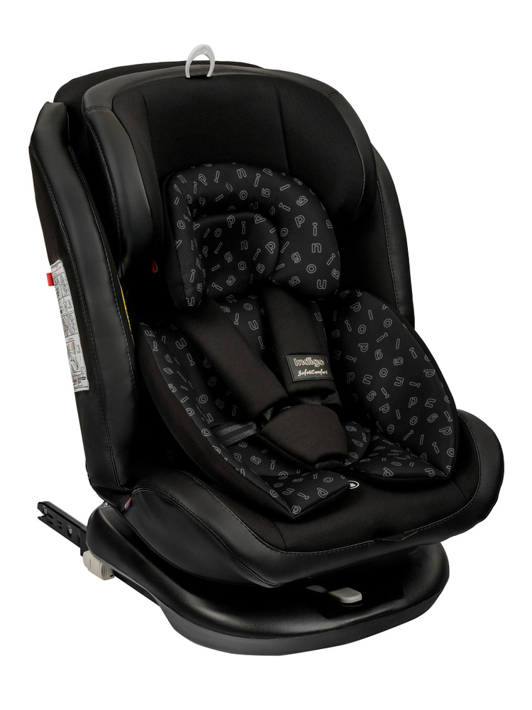 Автокресло детское поворотное растущее Indigo Advanced Isofix, для новорожденных и детей до 12 лет, от #1