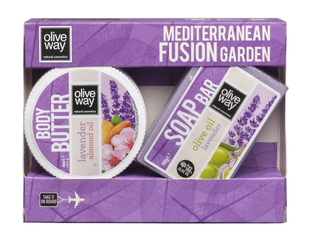 Набор для ухода за телом / Oliveway Mediterranian Fusion Garden Lavender Set #1