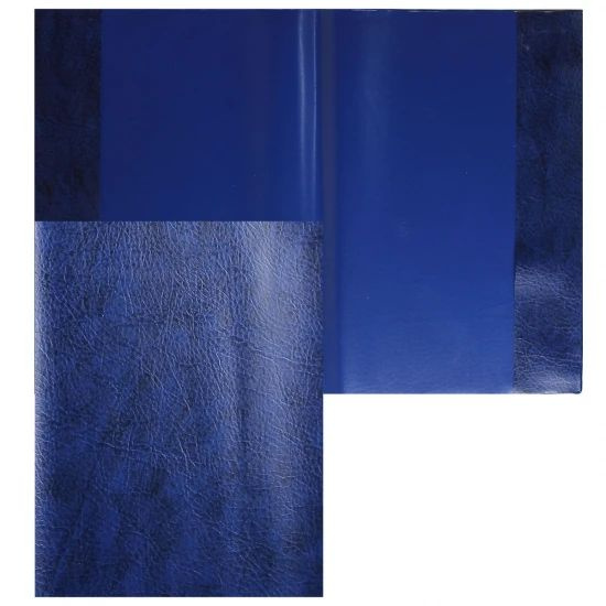 Обложка для журнала, ПВХ, 310*440 мм, 400 мкм, цвет синий, 1 шт. в заказе  #1